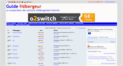 Desktop Screenshot of guide-hebergeur.net