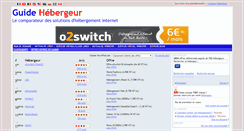 Desktop Screenshot of guide-hebergeur.fr